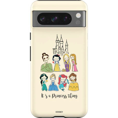 Disney Princess Its A Princess Thing Art Google Pixel 8 Pro Impact Case